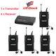 Takstar Wpm-200 Wireless Monitor System In-ear Stere 50m Transmitter 4 Receivers