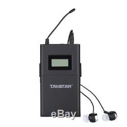 Takstar WPM-200 Wireless UHF Stage Monitor System 1 Transmitter + 10 Receivers