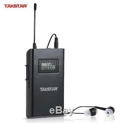 Takstar Wireless Monitor System In-Ear Stere 50m Transmitter 4 Receivers M8R0