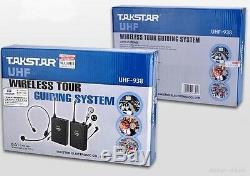 Takstar wireless tour guide system Teach Train Tourism 1 Transmitter 3 Receiver