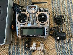 Taranis X9D Plus Frsky ACCST Radio Transmitter and Case With 3 Receivers