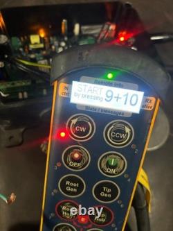 Tele Radio Remote Transmitter Receiver system TG-RX-MNL7 TG-TX-MDL10 8 function