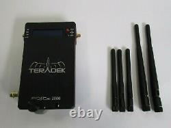 Teradek Bolt 992 Pro 2000 Wireless 3G-SDI/HDMI Video Receiver with antennas