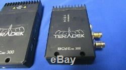 Teradek Bolt Pro 300 Wireless RX/TX Transmitter-Receiver HDMI/3G HD no PS