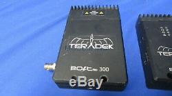 Teradek Bolt Pro 300 Wireless RX/TX Transmitter-Receiver HDMI/3G HD no PS