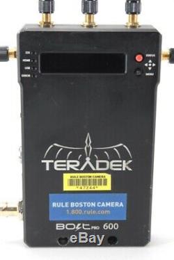 Teradek Bolt Pro 600 Wireless HD SDI Video Transmitter Receiver Set