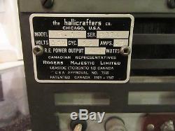 The Hallicrafters Model HT-18 Transmitter Ham radio