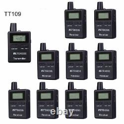 Tour Guide System Transmitter Receiver for Church Translation/Training/Meeting