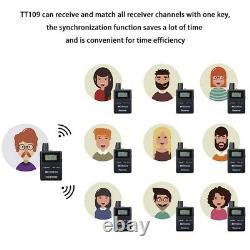 Tour Guide System Transmitter Receiver for Church Translation/Training/Meeting