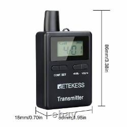 Tour Guide System Transmitter Receiver for Church Translation/Training/Meeting