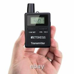 Tour Guide System Transmitter Receiver for Church Translation/Training/Meeting