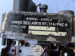 Transmitter Receiver Us Prc 8 Wwii Vietnam Jeep Radio Rc Source Rt 174/prc8