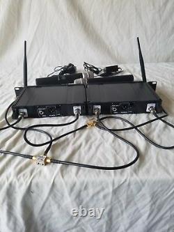 Two Line 6 XD-V55 Digital Wireless Microphone Transmitters and Receivers