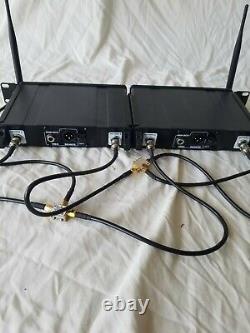 Two Line 6 XD-V55 Digital Wireless Microphone Transmitters and Receivers
