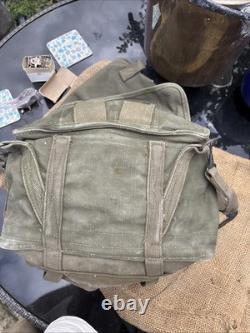 U. S. ARMY JEEP RADIO RECEIVER & TRANSMITTER RT-77/GRC-9 (SIGNAL CORPS). PSU. Bag