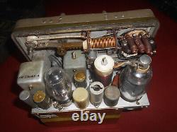 U. S. ARMY WWII 1944 BC-1306 RADIO RECEIVER AND TRANSMITTER''used'