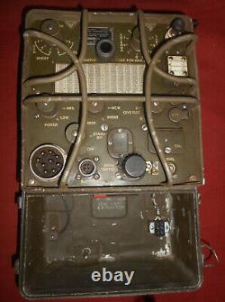 U. S. ARMY WWII 1944 BC-1306 RADIO RECEIVER AND TRANSMITTER''used'