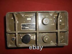 U. S. ARMY WWII 1944 BC-1306 RADIO RECEIVER AND TRANSMITTER''used'