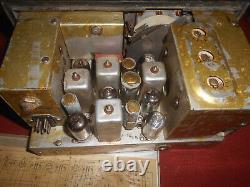 U. S. ARMY WWII 1944 BC-1306 RADIO RECEIVER AND TRANSMITTER''used'