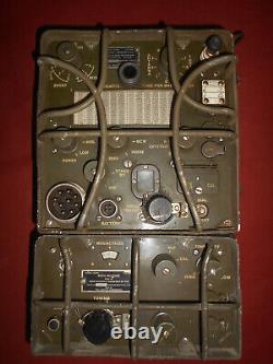 U. S. ARMY WWII 1944 BC-1306 RADIO RECEIVER AND TRANSMITTER''used'