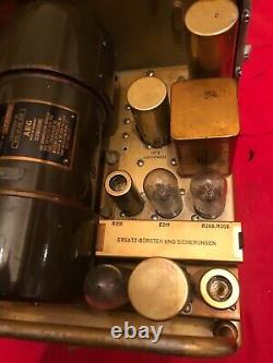 U. S. ARMYPOWER SUPLAY OF RADIO RECEIVER AND TRANSMITTER RT-77/GRC-9 telefunken