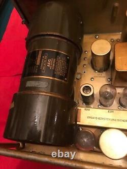 U. S. ARMYPOWER SUPLAY OF RADIO RECEIVER AND TRANSMITTER RT-77/GRC-9 telefunken