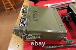 U S Army Rt-339 Prc 28 Receiver Transmitter Signal Corps Artillery Radio Antenna