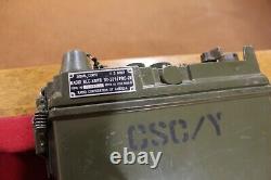 U S Army Rt-339 Prc 28 Receiver Transmitter Signal Corps Artillery Radio Antenna