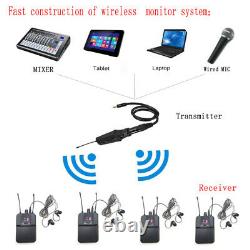 U4 Wireless in-ear monitor system for stage performance Transmitter receiver