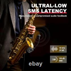U7 Saxophone and Trumpet Wireless System with 2.4Ghz Transmitter and Receiver