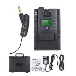 UHF Professional Wireless Guitar System Transmitter + Receiver 32 Channels