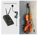 Uhf Professional Wireless Instrument Microphone Transmitter+receiver For Violin