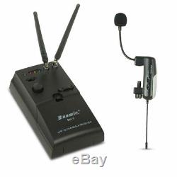 UHF Professional Wireless Instrument Microphone Transmitter+Receiver for Violin