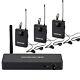 Uhf Wireless In Ear Monitor System Transmitter Receiver 10 Channel Fr Stage D9v4