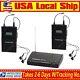 Uhf Wireless Monitor In-ear System 1 Transmitter+2 Receivers Wpm-200 For Stage