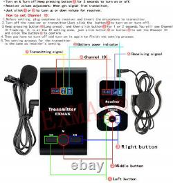 UHF Wireless Tour Guide Translation System ATG-100T 2 Transmitter 30 Receiver