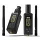 Uhf Wireless Xlr Transmitter & Receiver W Dual Antennas 470ft Range Autoscan