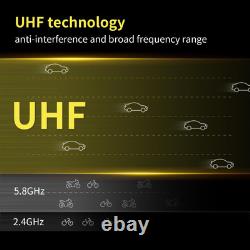 UHF Wireless XLR Transmitter and Receiver with Antenna 200ft Range Wireless M