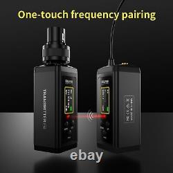 UHF Wireless in Ear Monitor System 260 FT Range Low Latency IEM System with 2