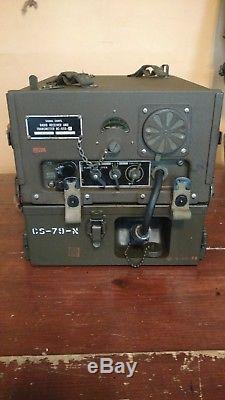 US ARMY BC-659-k SIGNAL CORPS MILITARY RADIO TRANSMITTER RECEIVER WITH CS-79-N