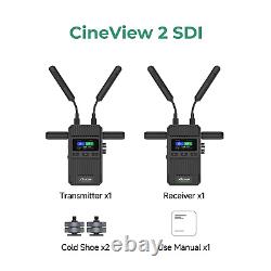 US Accsoon Cineview 2 SDI 1500ft Wireless Video Transmitter Receiver 2.4GHz+5GHz