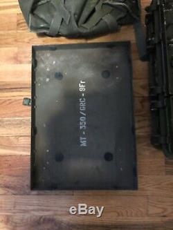 US Army RT-77/GRC-9 Receiver Transmitter Set with Many Accessories. Must Have