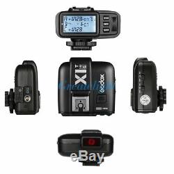 US Godox TTL X1T-S Flash Trigger Transmitter + X1R-S Receivers for Sony Camera