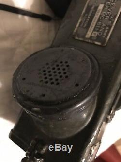 US WW2/Korea Vintage BC-611-F Handy Walkie Talkie Radio Receiver Transmitter