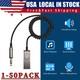 Usa Aux To Bluetooth 5.1 Adapter 3.5mm Bluetooth Receiver Microphone For Car Lot