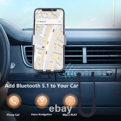 USA Aux to Bluetooth 5.1 Adapter 3.5mm Bluetooth Receiver Microphone for Car Lot