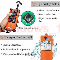 Universal Industrial Crane Remote Control Wireless Radio Controller for Crane