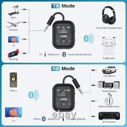 Upgraded Bluetooth 5.4 Transmitter Receiver for Airplane, Wireless Bluetooth