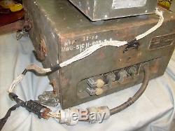 Us Army Bc-620-a Signal Corps Military Radio Transmitter Receiver With En-2 Dyna