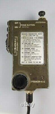 Us Military Survival Radio Receiver Transmitter Rt 278a Urc-10 Vietnam